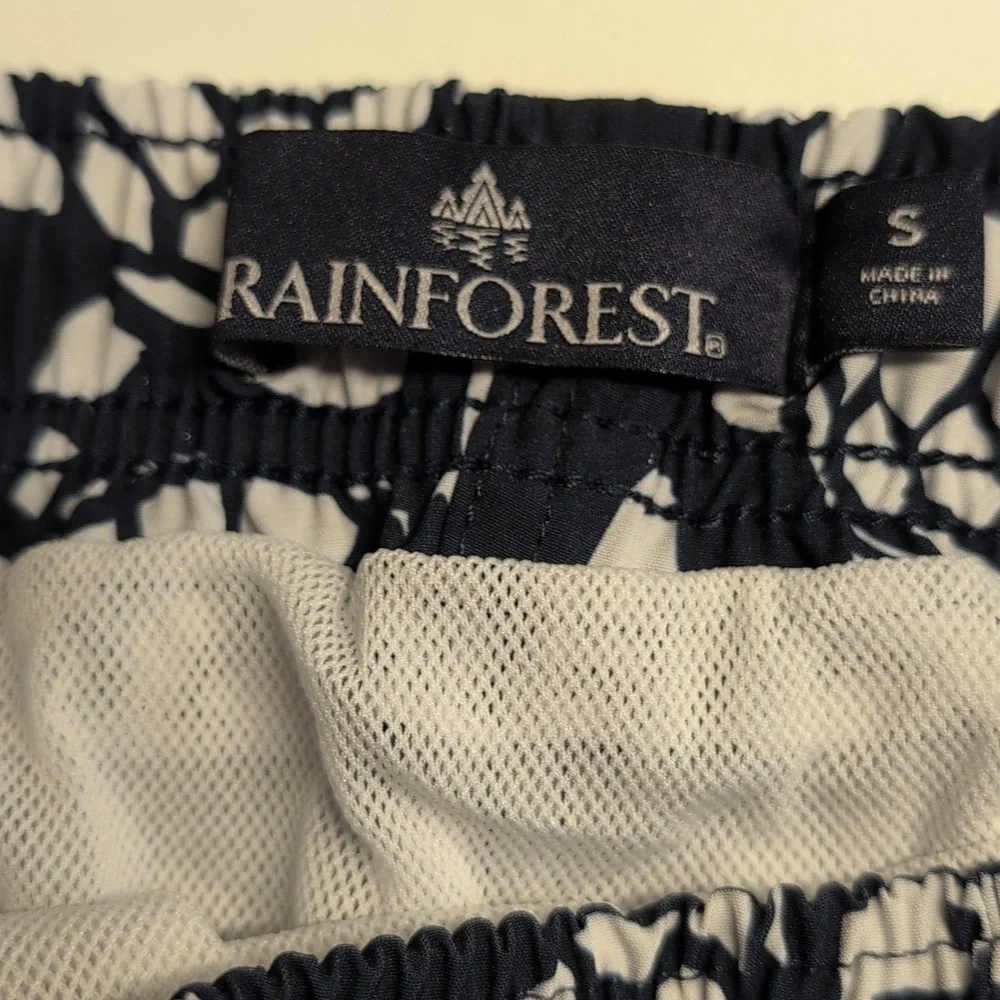 Rainforest | Mens Swim Trunk | Quick Dry Mesh Lining | 4-Way Stretch | Swimming